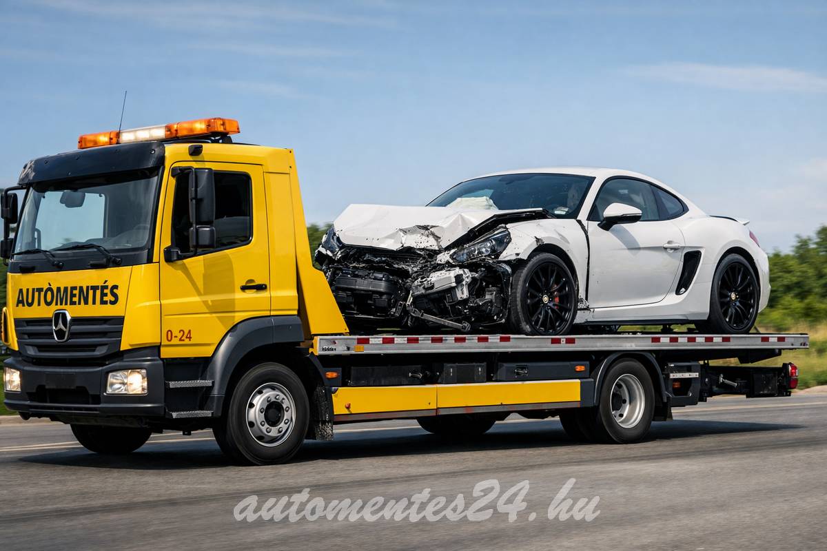 Roncsautó szállítás